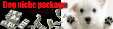 Thumbnail dog niche plr package Thumbnail dog niche plr package