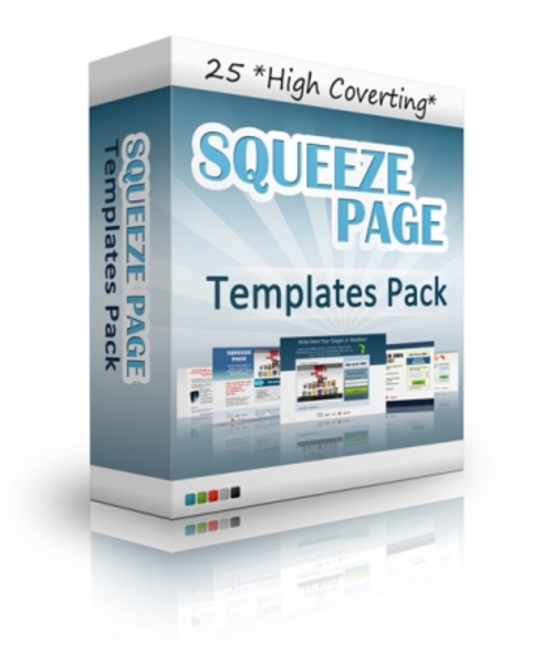 Product picture  25 Squeeze Page Templates