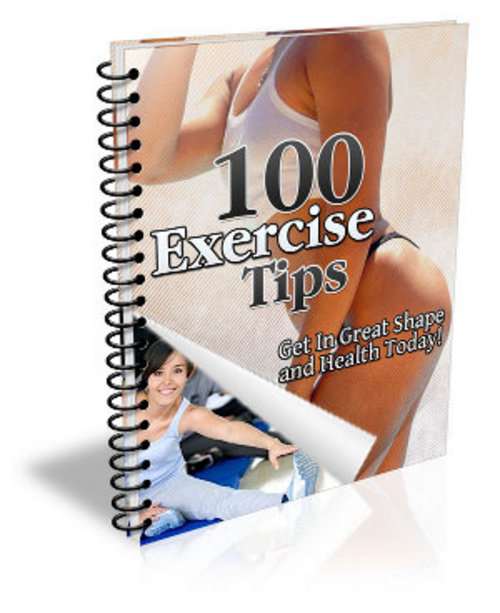 Product picture 100 Exercise Tips E book With Mrr