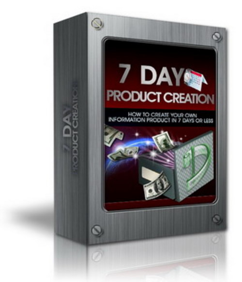 Product picture 7 Day Product Creation Book With MRR