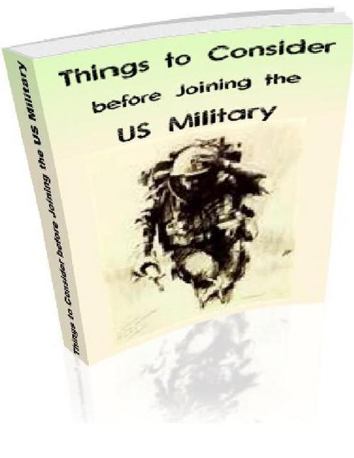 Product picture Things to Consider before Joining the US Military
