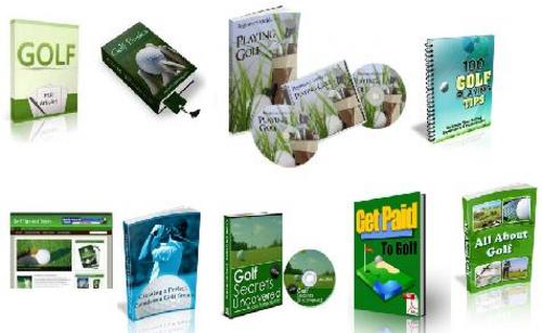 Product picture Get 7 Golf Niche E-Books With MRR Plus 2 Bonuses