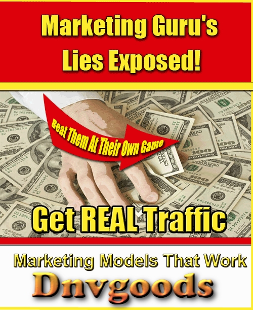 Product picture Marketing Gurus Lies Exposed E-Book With MRR